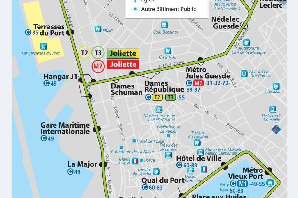 A 10 Minutes De La Plage, Charmant Studio De 25 M² Marseille Eksteriør bilde